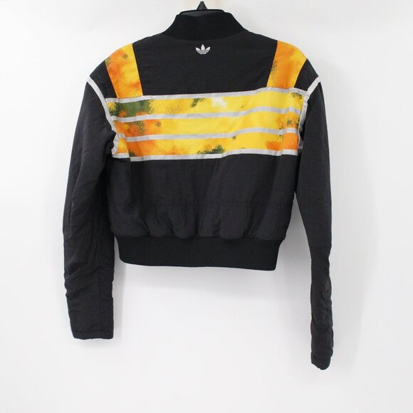 Opening Ceremony x Adidas jacket womens Large windbreaker black trefoil padded - Picture 5 of 15